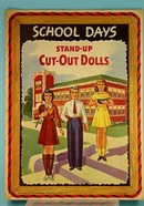 1943 School Days Stand-Up Cut-Out Dolls