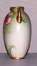 Nippon Vase with Flowers