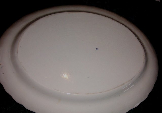 Grandma's Old Platter (Flo Blue?)