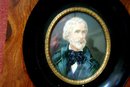Miniature Signed Portrait of a