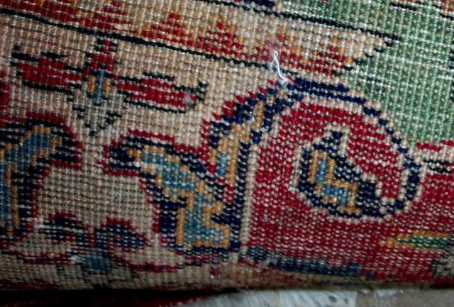 Genuine Handwoven Wool Oriental Carpet
