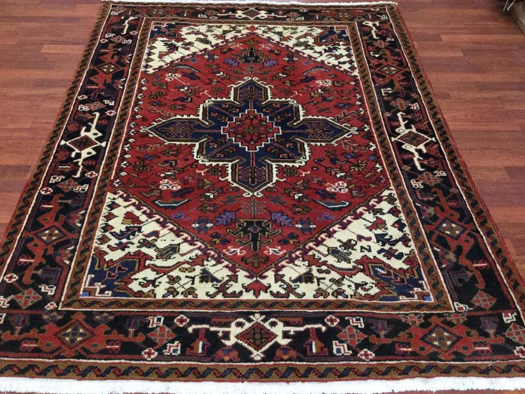 Semi Antique Persian Heriz Rug-