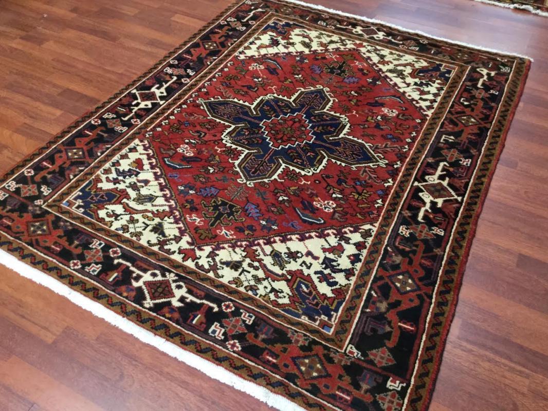 Semi Antique Persian Heriz Rug-