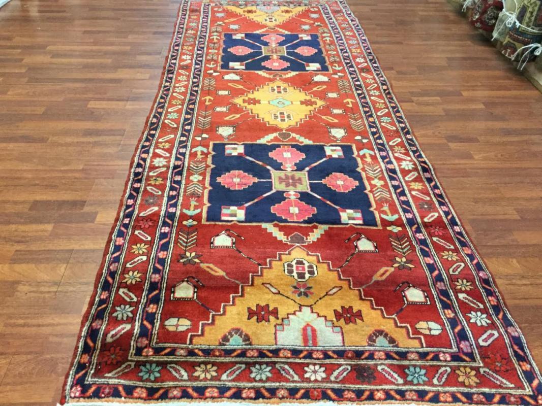 Vintage Persian Northwest /Azarbijan Rug-4458