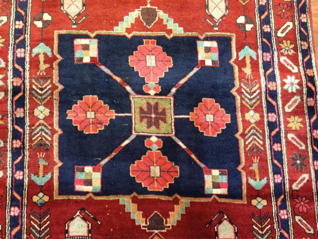 Vintage Persian Northwest /Azarbijan Rug-4458
