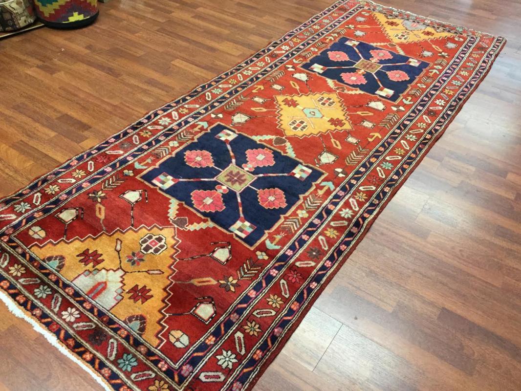 Vintage Persian Northwest /Azarbijan Rug-4458