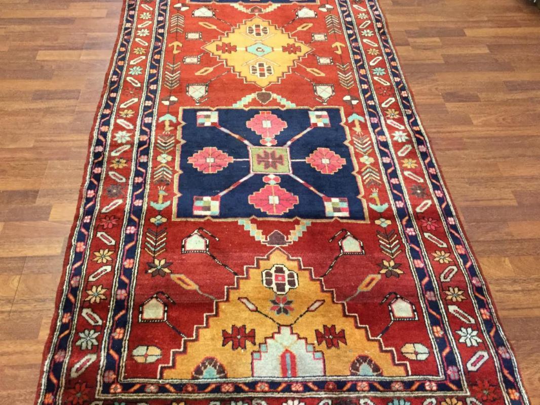 Vintage Persian Northwest /Azarbijan Rug-4458