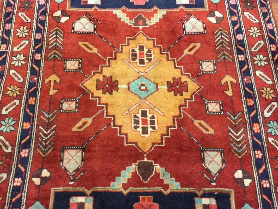 Vintage Persian Northwest /Azarbijan Rug-4458