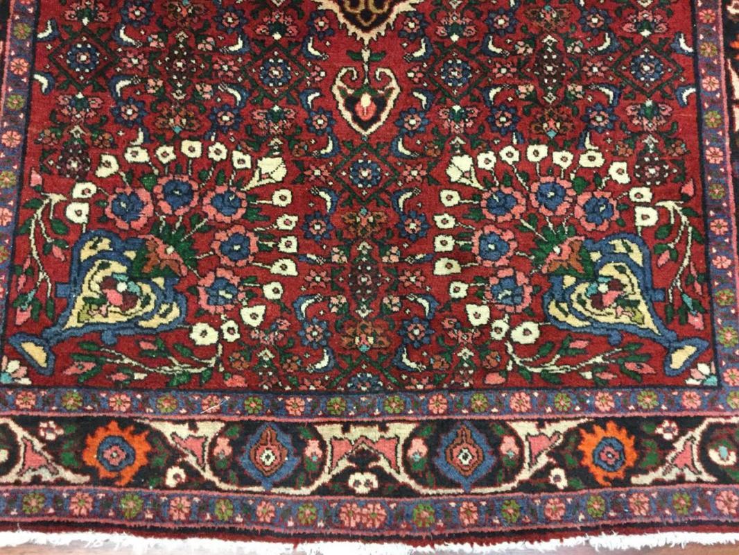 Older Persian Bidjar Rug-728