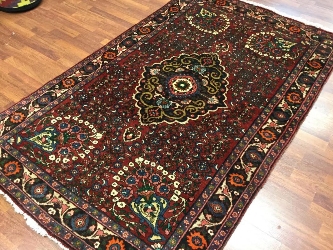 Older Persian Bidjar Rug-728