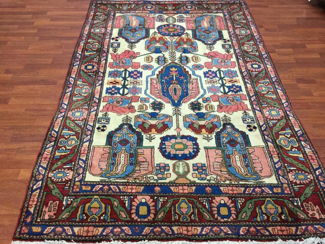 Vintage Persian Tribal Bakhtiari Rug-550