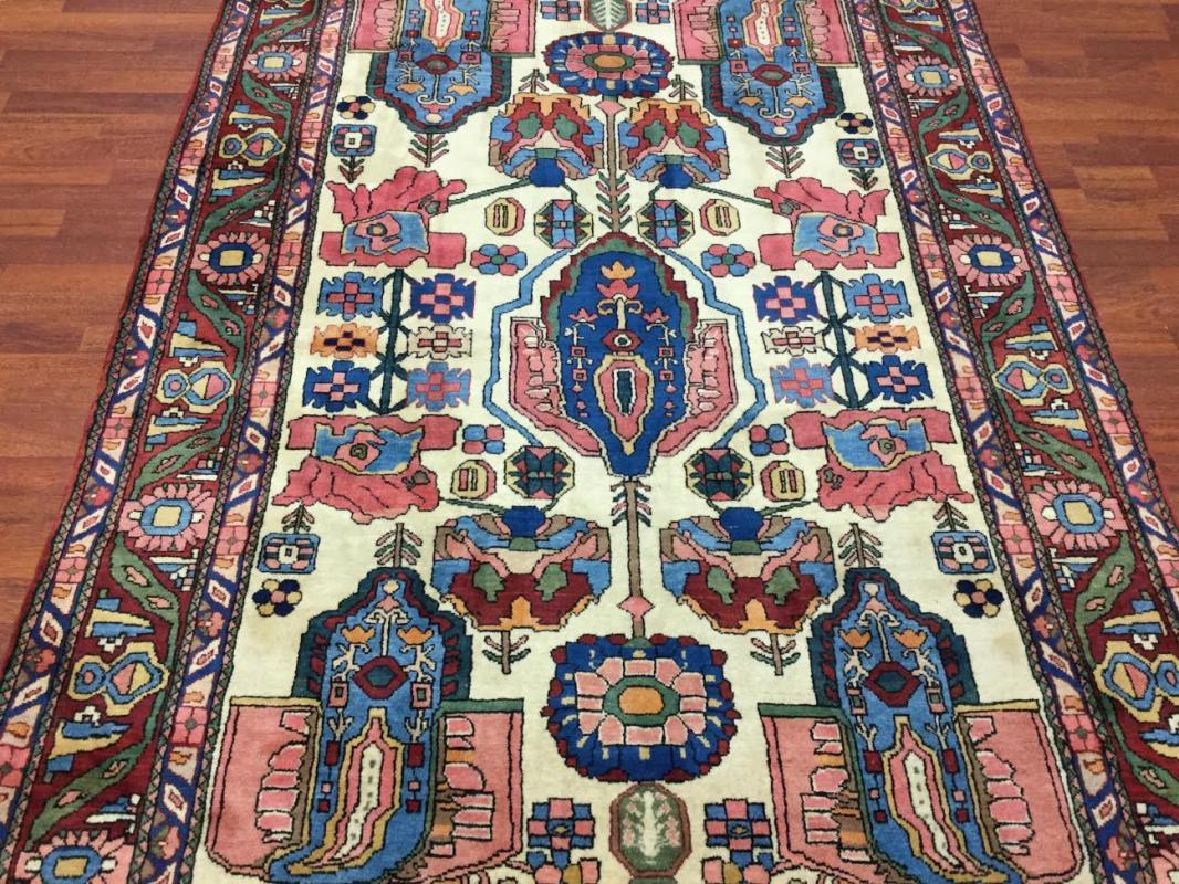 Vintage Persian Tribal Bakhtiari Rug-550