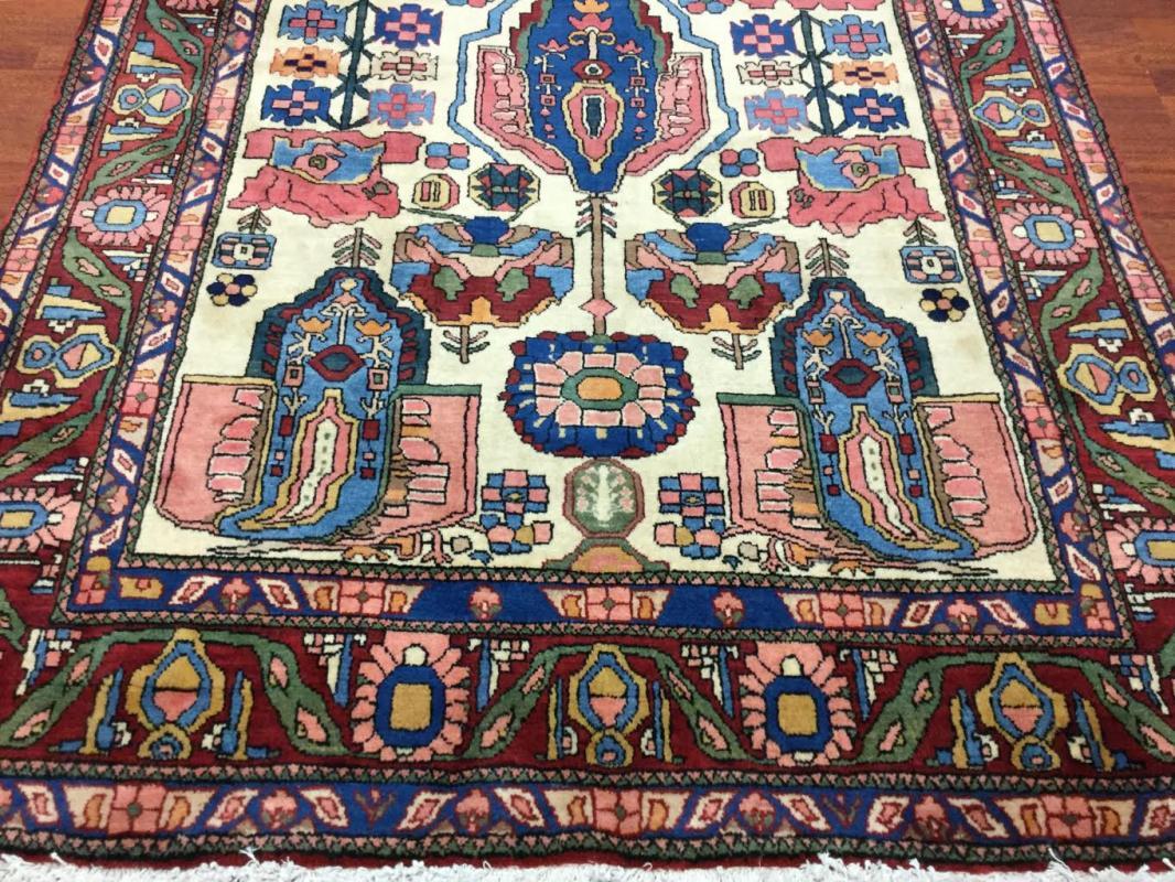 Vintage Persian Tribal Bakhtiari Rug-550