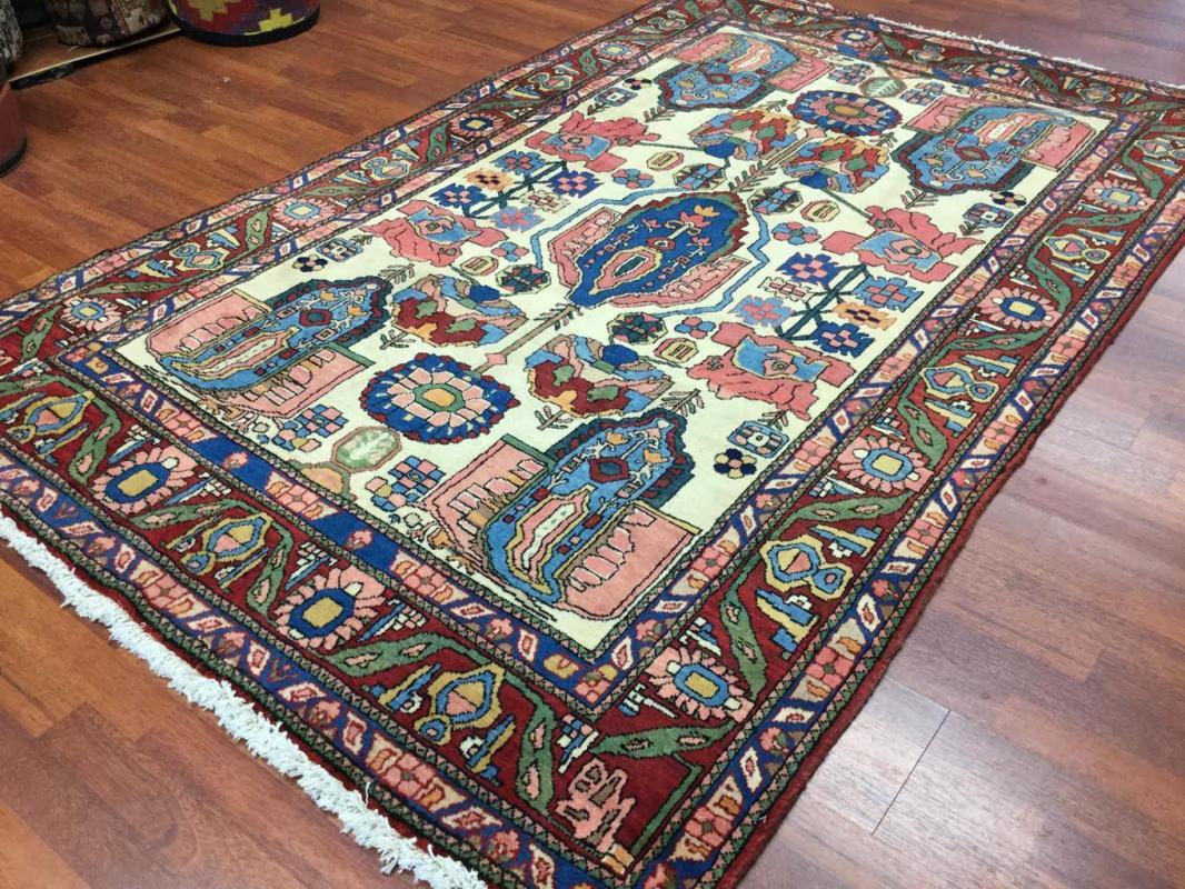 Vintage Persian Tribal Bakhtiari Rug-550
