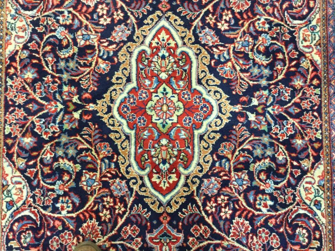 Vintage Persian Sarouk Rug-3875