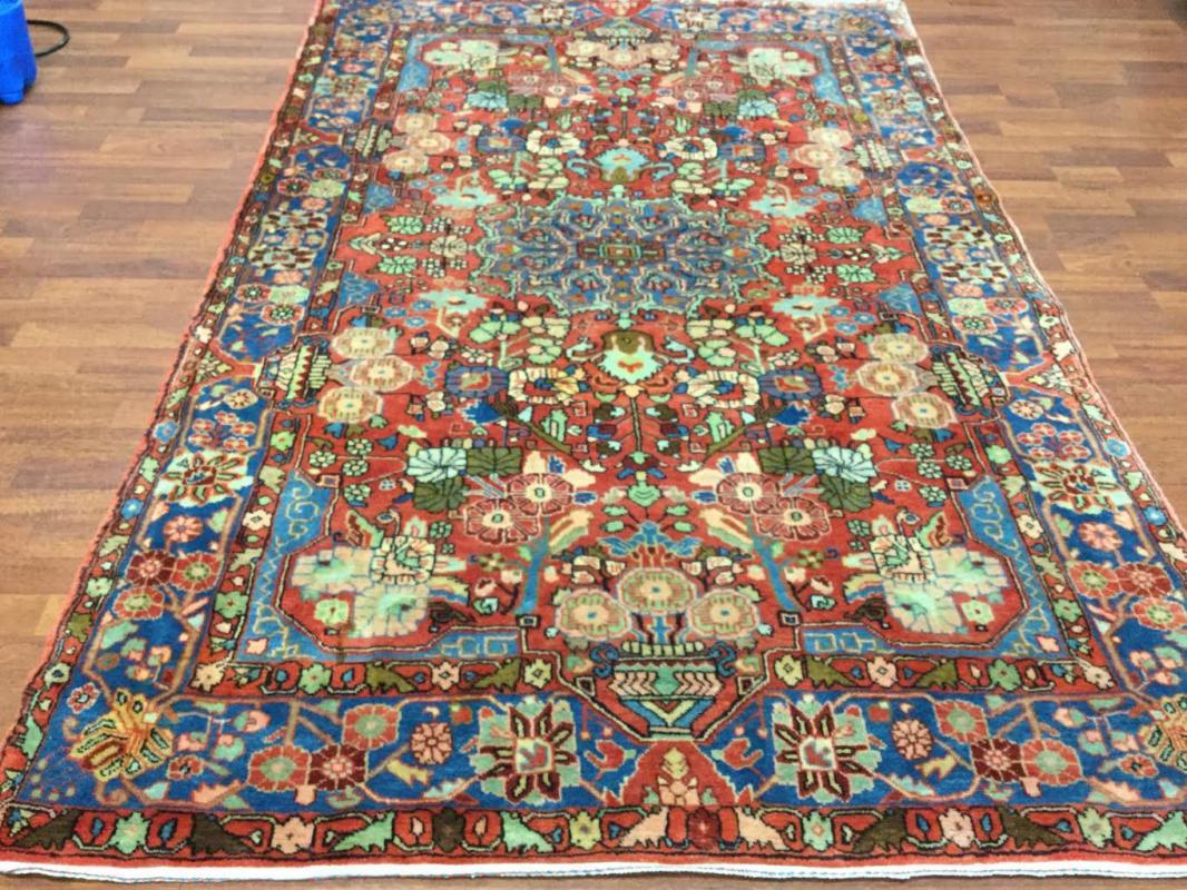 Vintage Persian Nahavand Rug-544