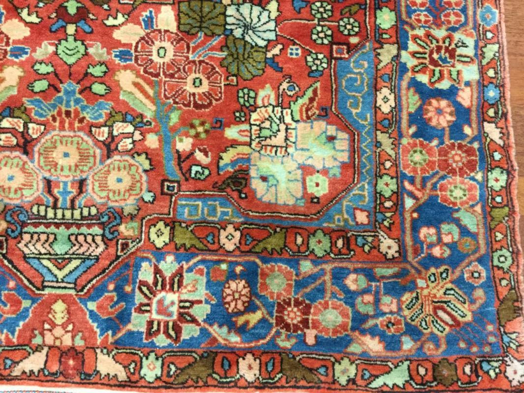 Vintage Persian Nahavand Rug-544