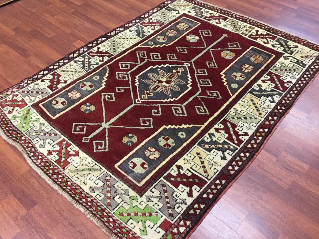 Vintage Turkish Bergama Rug-1947