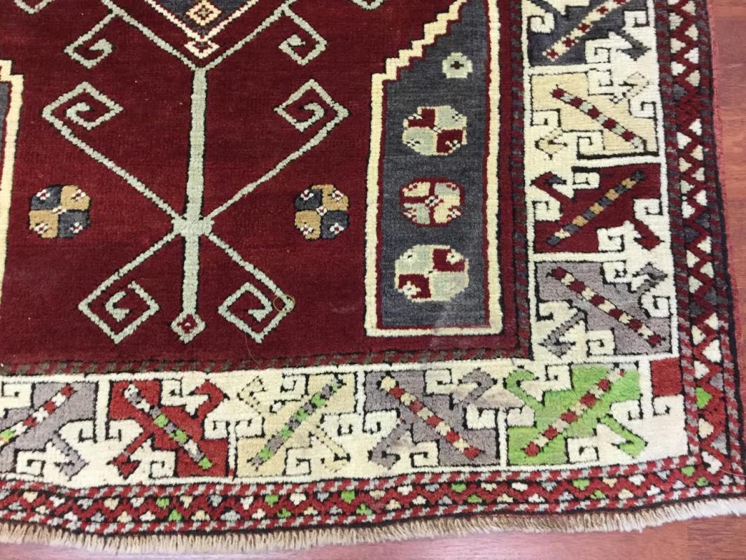 Vintage Turkish Bergama Rug-1947