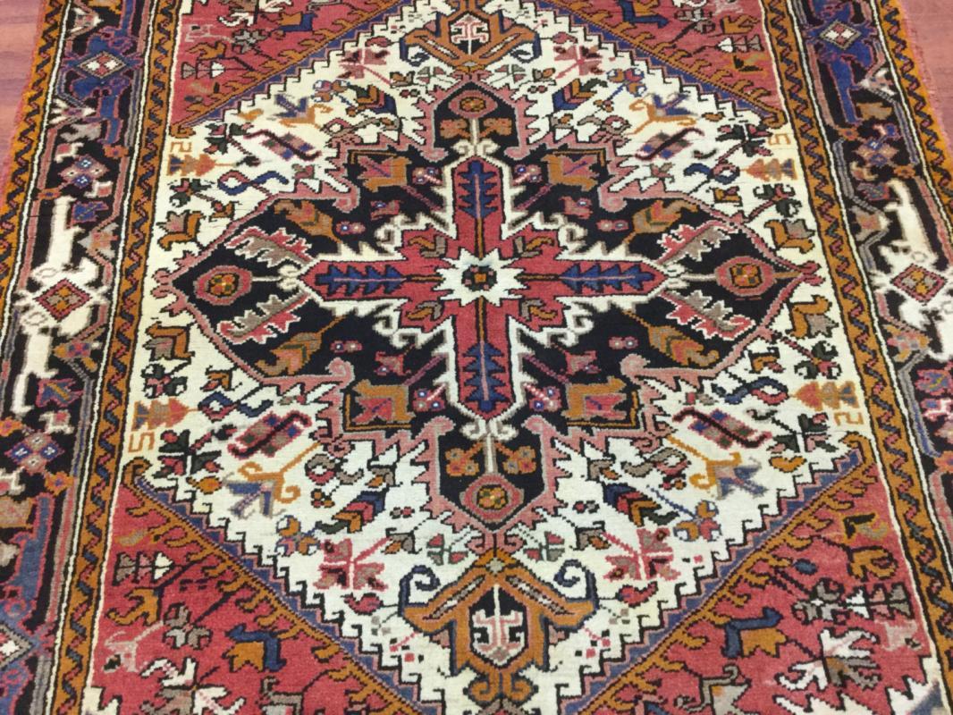 Semi antique Persian Heriz rug-4226