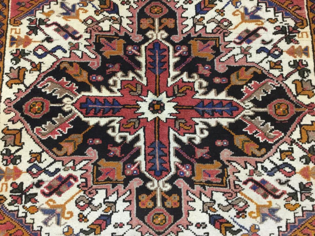 Semi antique Persian Heriz rug-4226