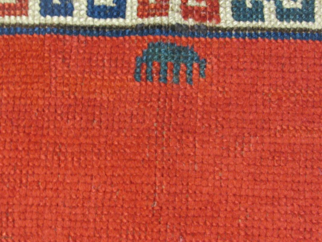 19th Century South Kazak Caucasian Rug -4344