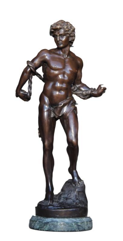 Bronze Sculpture of Greek Man