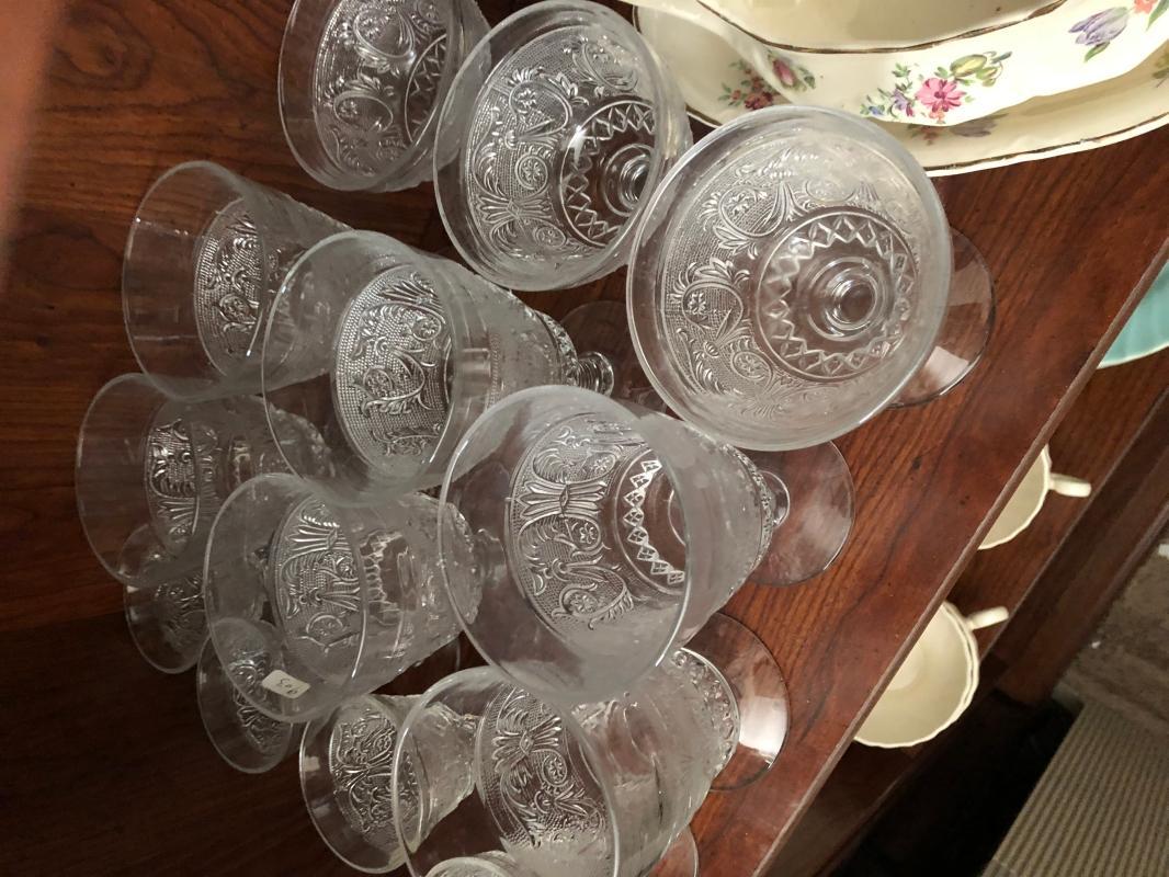 Antique Duncan Miller sandwich glass