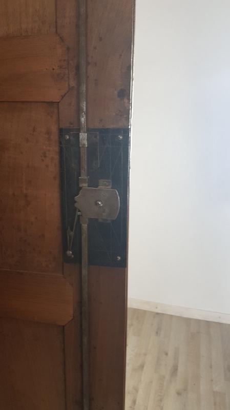 19th Century Italian Charles X Walnut Pair of Wardrobes