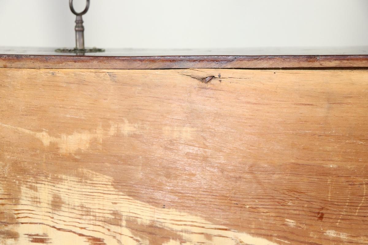 18th Century Italian Louis XVI Walnut Wood Writing Desk