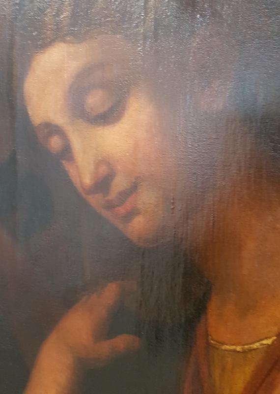 19th Century Léonce Ricau Oil on Canvas Painting