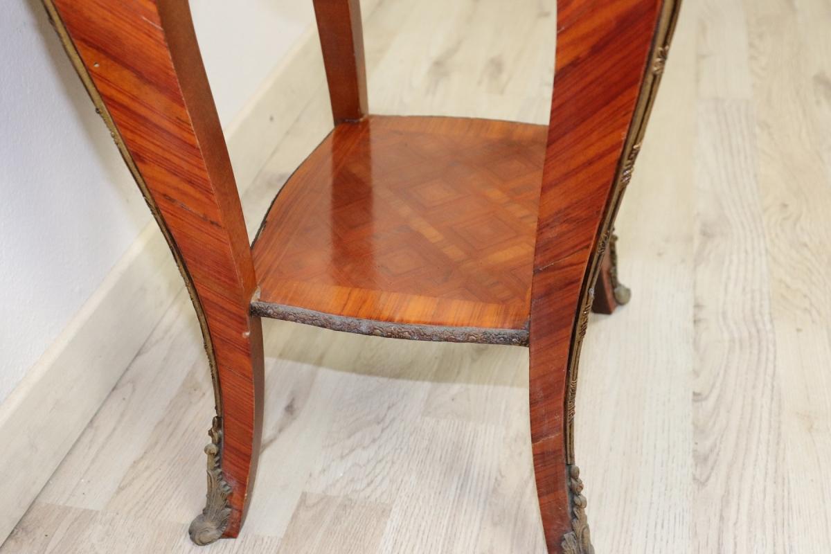 20th Century French Louis XV Style Bois De Rose Side Table or Nightstand