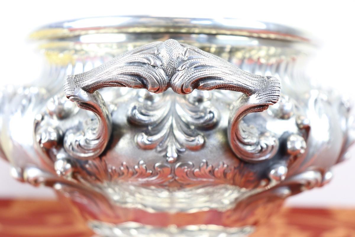 20th Century Italian Baroque Style 800 Silver Soup Tureen or Centrepiece