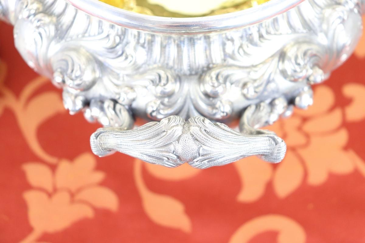 20th Century Italian Baroque Style 800 Silver Soup Tureen or Centrepiece