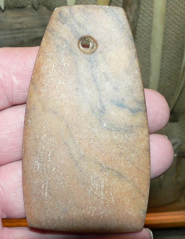 Virgin Anasazi Trapazoidal Quartzite Pendant