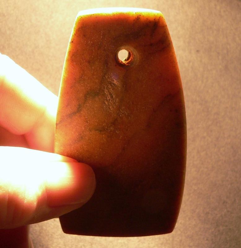 Virgin Anasazi Trapazoidal Quartzite Pendant