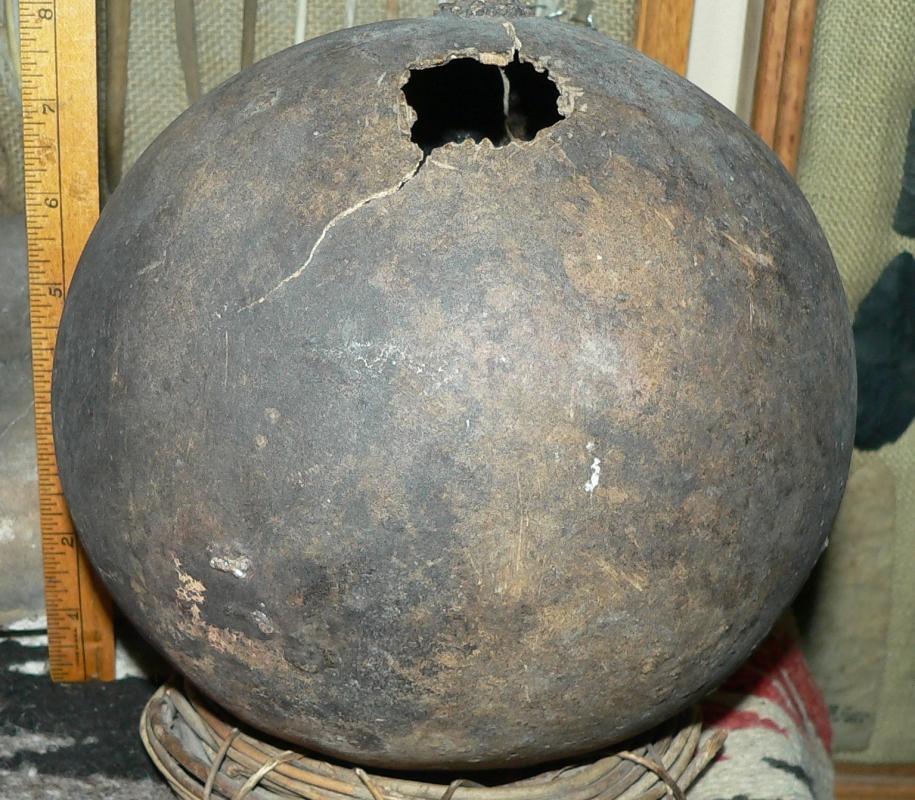 Hohokam Water Container made from a Gourd Squash