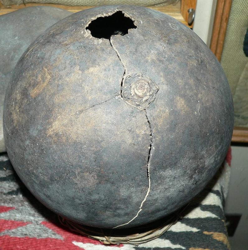 Hohokam Water Container made from a Gourd Squash