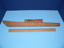 Ute Oak Wood Bear Dance Rasp