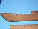 Ute Oak Wood Bear Dance Rasp