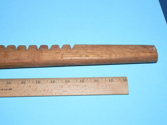 Ute Oak Wood Bear Dance Rasp