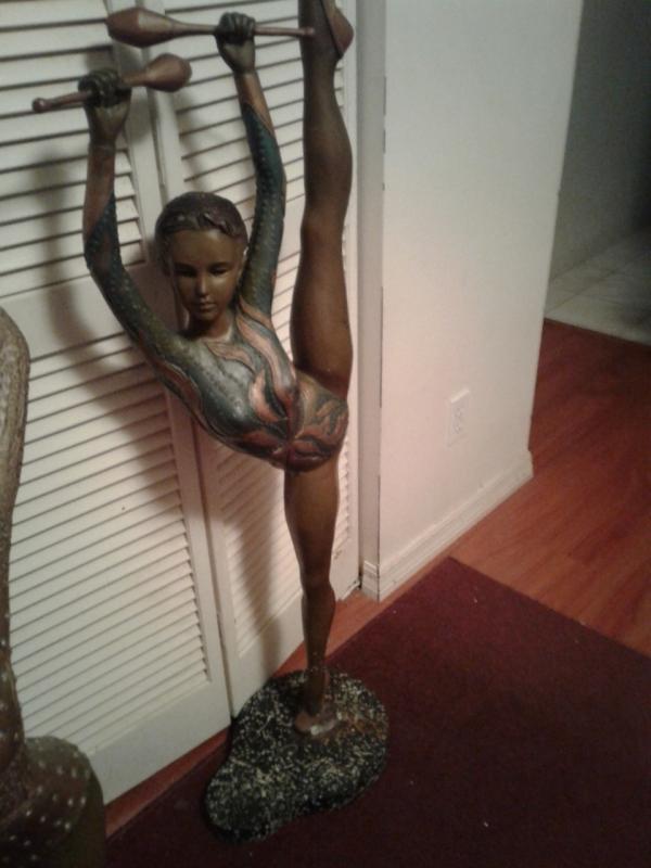 Bronze Workout Acrobatic Girls