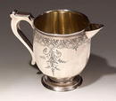 Silver, Creamer, San Francisco, c.1860-1870