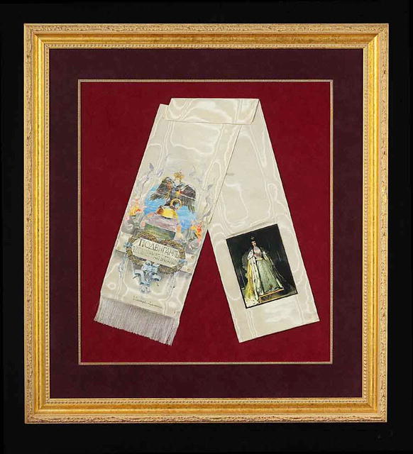 Picture, Russian Framed Full Length Sash c.1890
