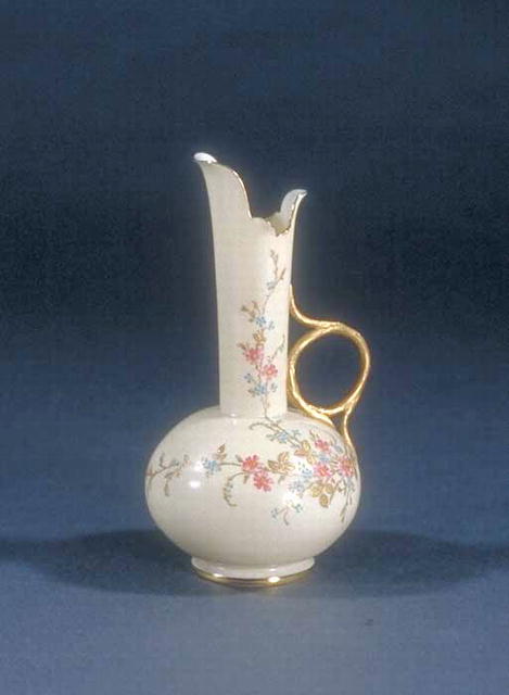 Vase, Willets Beleek Brown Mark