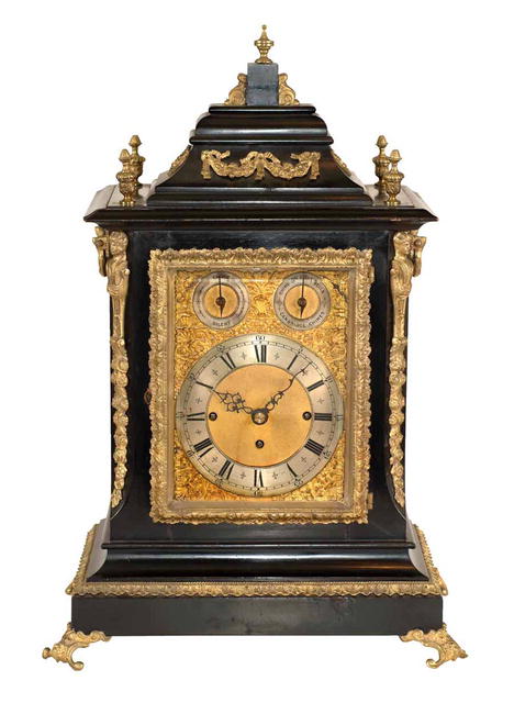 Clock, Bracket, Quater Chiming, English, c.1880-1900