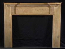 1999/851 Delaware Valley Gouge Carved Mantel c. 1790-1810