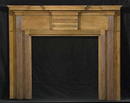 1999/869 Chester County Gouge Carved Mantel c.1790-1810