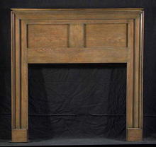 2000/880 Maryland Pine two panel mantel. C. 1815-1830