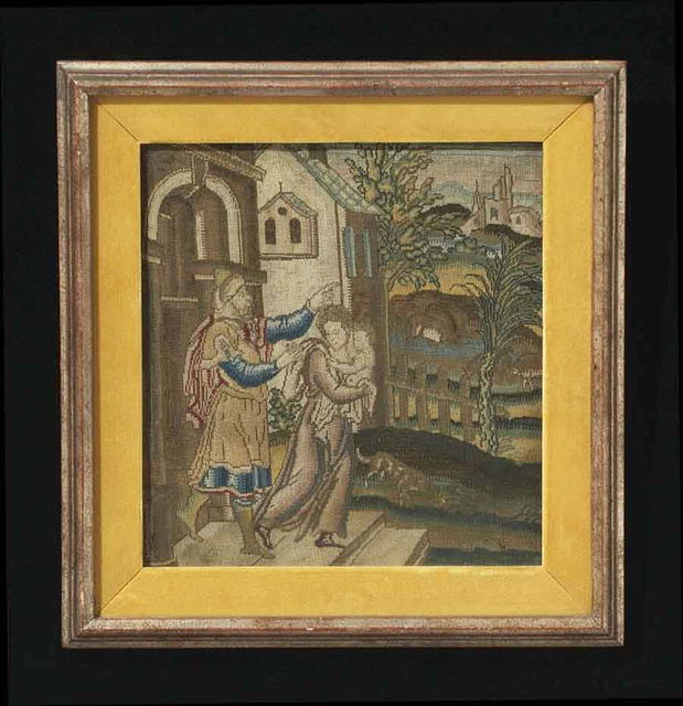Needlework, Framed, 16th or 17th Century